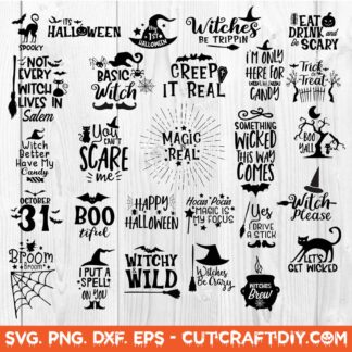 Download Halloween Bundle Svg Dxf Png Eps Cut File Halloween Svg Bundle