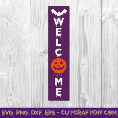 Halloween Porch Sign SVG Cut File