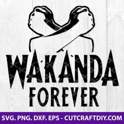 Wakanda Forever SVG