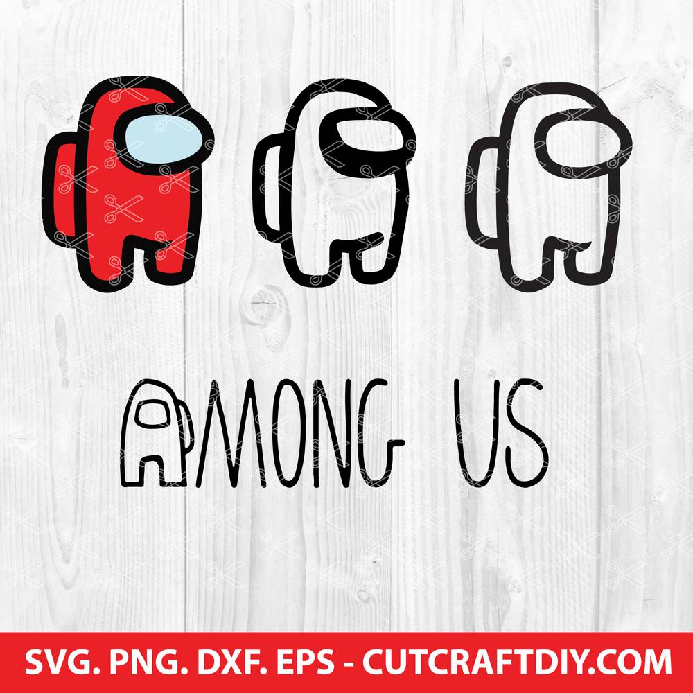 Download Among Us SVG, PNG, DXF, EPS, CutFiles, Astronaut SVG, For ...