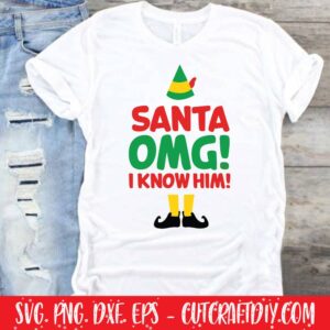 Omg Santa I Know Him SVG