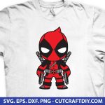 Deadpool SVG Cut File, Deadpool Logo SVG, Superhero SVG, Marvel SVG, Silhouette Cameo, Cricut File, Print File, DXF, PNG, EPS