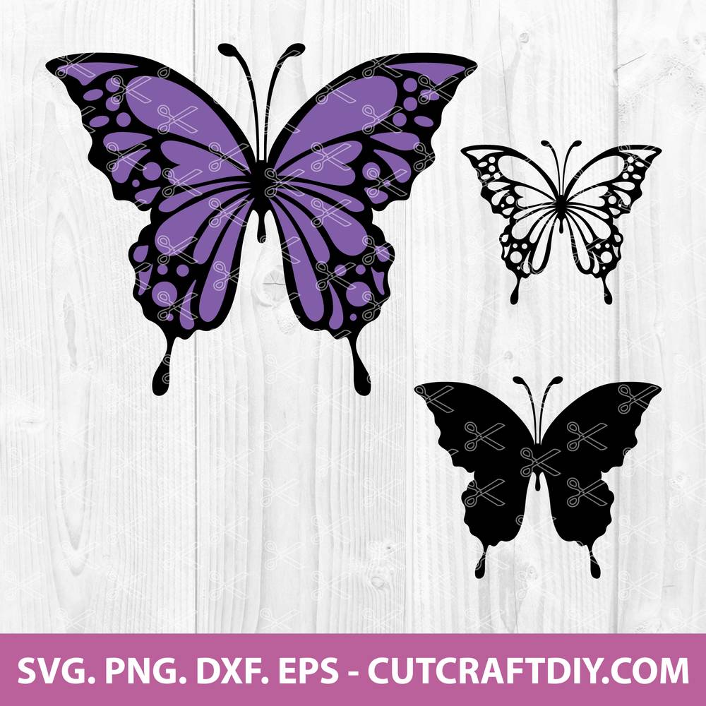 Butterfly SVG Bundle, Butterfly Clipart, Butterfly for Cricut