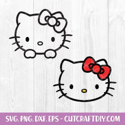 FREE Hello Kitty SVG