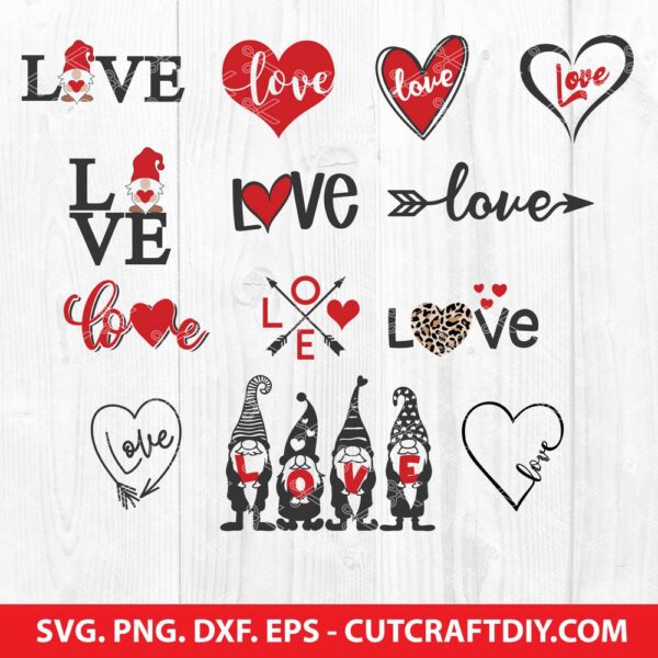 Love SVG Bundle