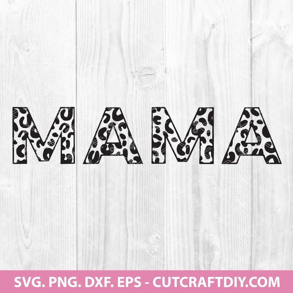 Mama Leopard SVG