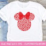 Minnie Hearts SVG