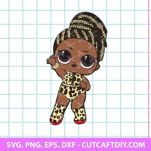 Fierce LOL Surprise Doll SVG