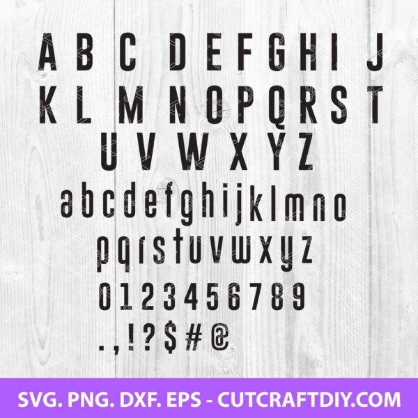 Gobold font SVG File