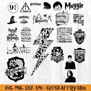 HARRY POTTER SVG BUNDLE