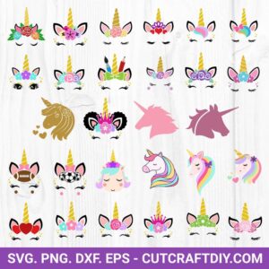 Mega Unicorn SVG Bundle