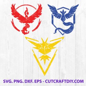 Pokemon Go Team SVG