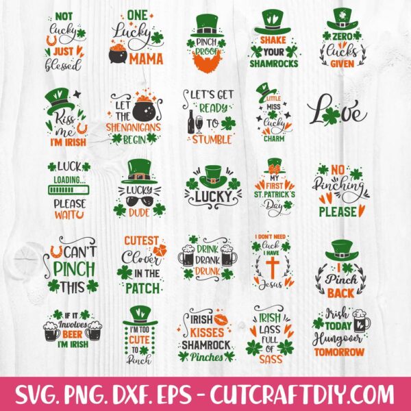 St. Patrick’s Day SVG Bundle