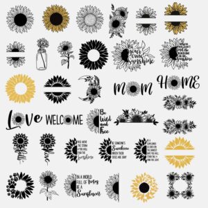 Mega Sunflower SVG Bundle