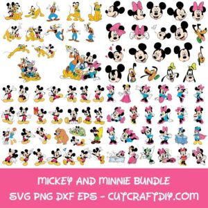 Walt Disney Mickey SVG Bundle