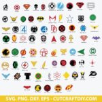 Superhero Logos SVG