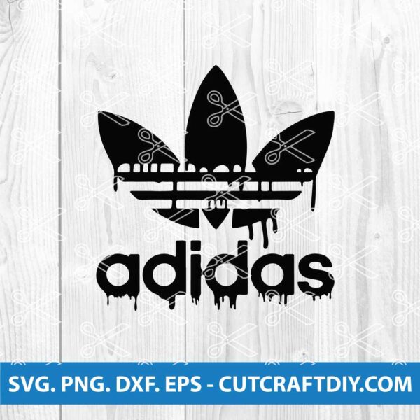 Adidas Dripping Blood SVG