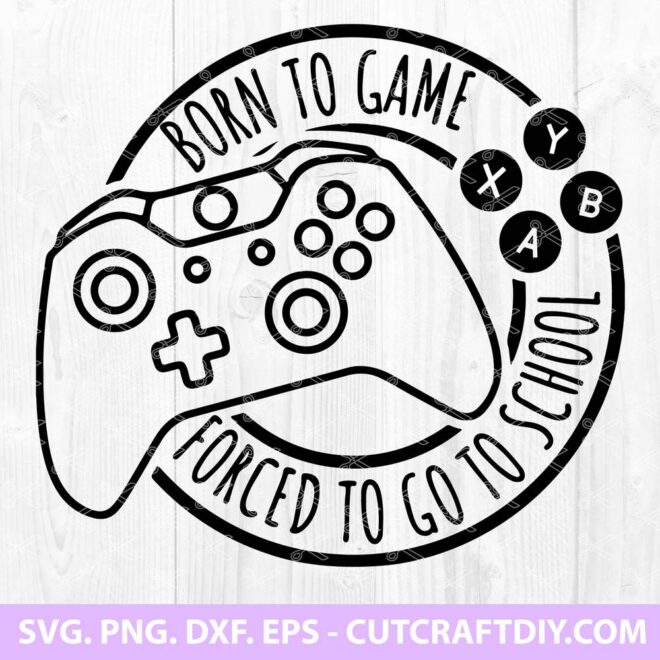 Born to game SVG