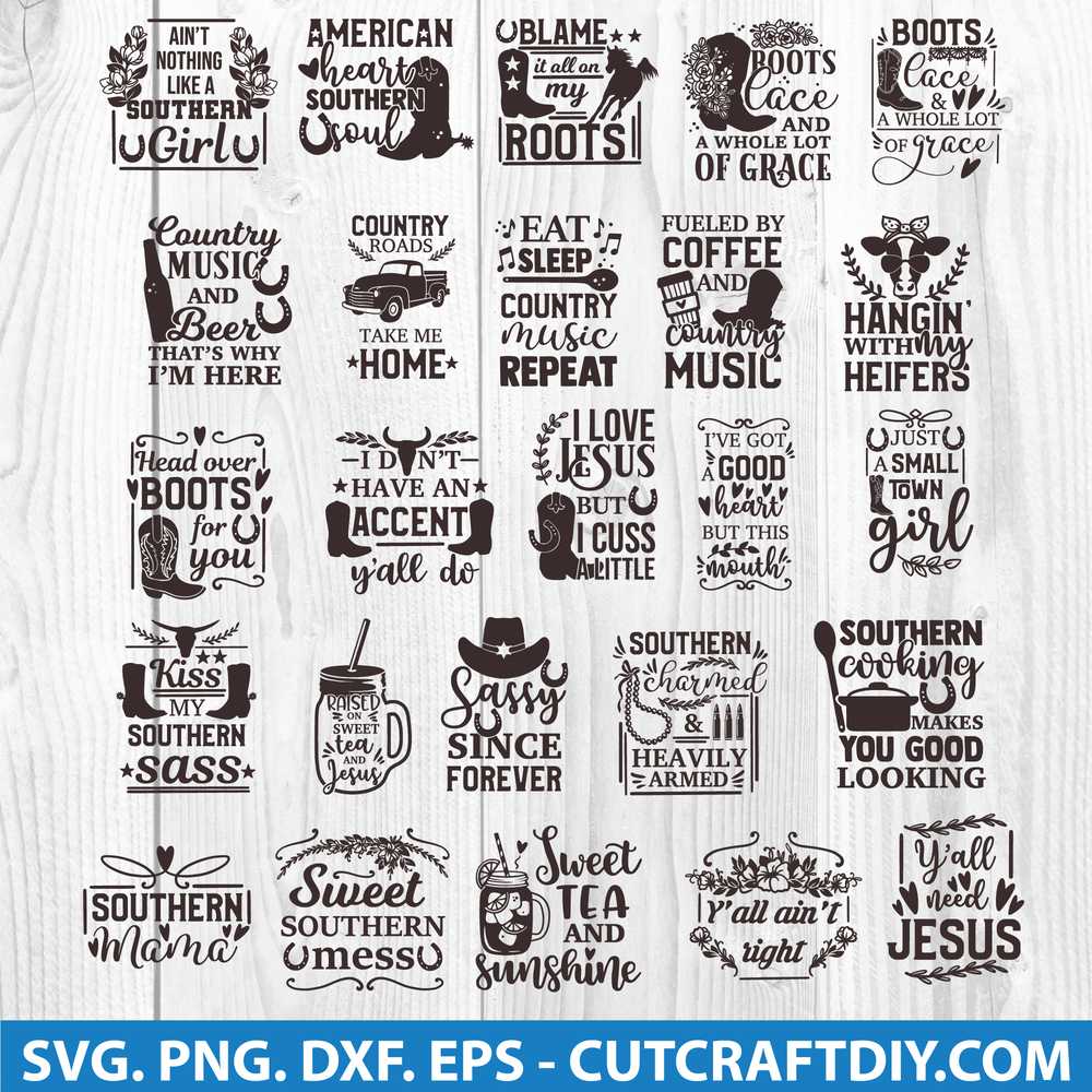 Download Country Girl Svg Bundle Cowgirl Svg Southern Svg