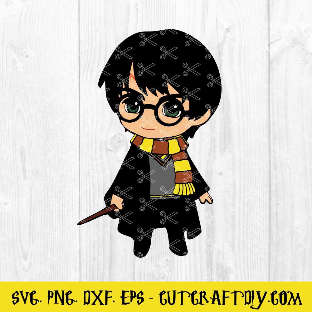 Harry Potter SVG, Harry Potter Cricut, Harry Potter Clipart, Harry