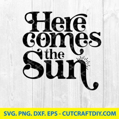 Here comes the sun SVG