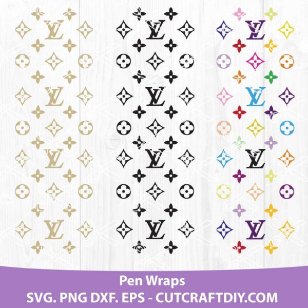 LOUIS VUITTON PEN WRAPS SVG