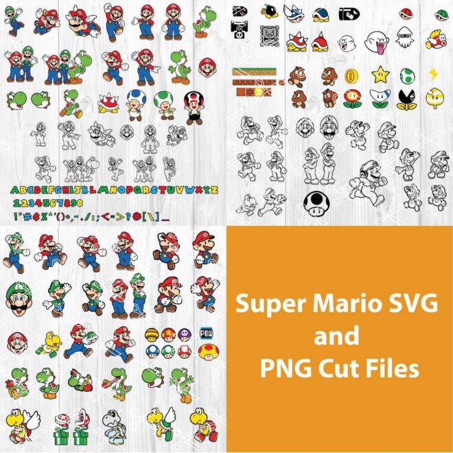 Super Mario SVG