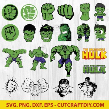 The Incredible Hulk SVG