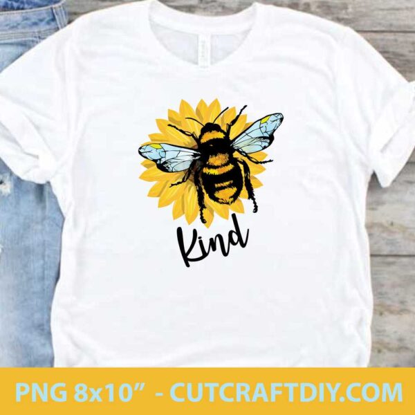 Bee Kind Sublimation Transfer