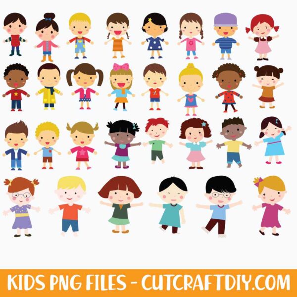 Kids PNG Files