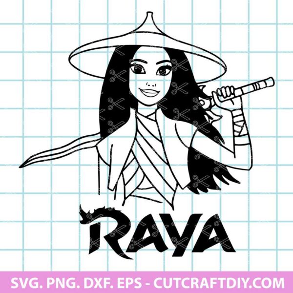 Raya Disney Ears Svg Cut File