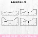 T Shirt Ruler SVG
