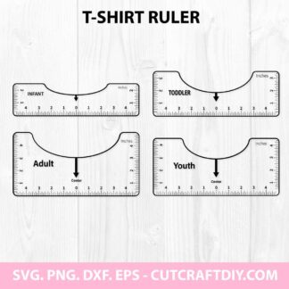 Download T Shirt Ruler Svg T Shirt Alignment Tool Printable File