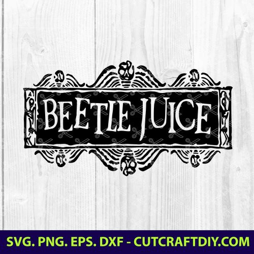 BeetleJuice svg | Cut Files | Beetlejuice dxf | Halloween svg