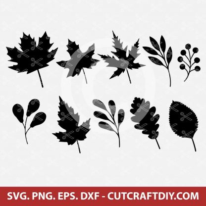 Fall Leaves SVG Bundle