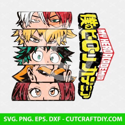 My Hero Academia svg