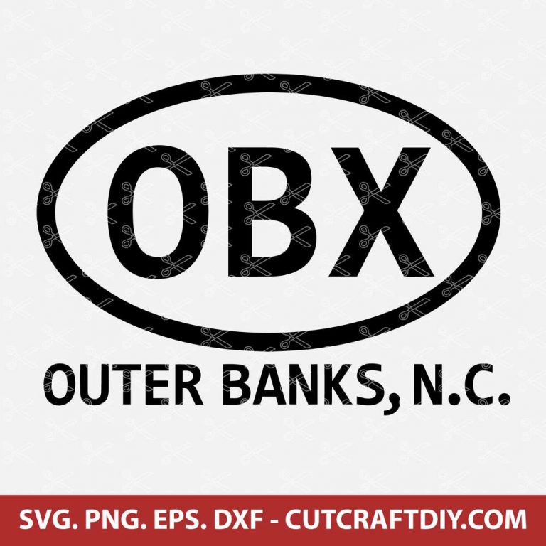 Outer Banks SVG Cut File | PNG | DXF | EPS | Cut Files | Cricut ...