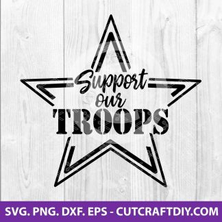 Support Our Troops Svg