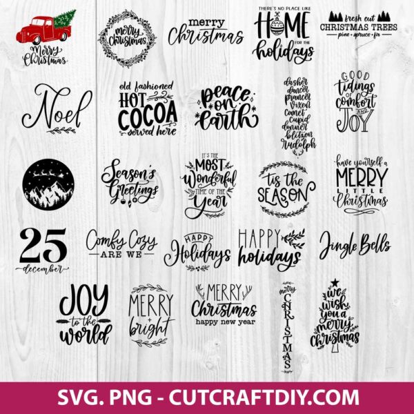 Christmas svg bundle