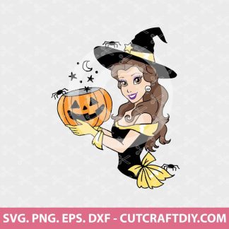 Disney Princess Halloween SVG