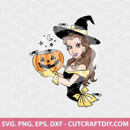 Disney Princess Halloween SVG