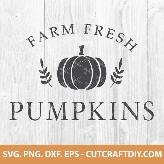Farm Fresh Pumpkins SVG