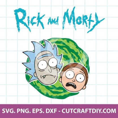 Rick and Morty Svg, Rick and Morty Clipart, Cartoon Svg, Rick and Morty ...