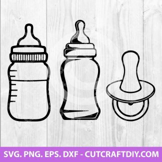 Baby Bottle Svg