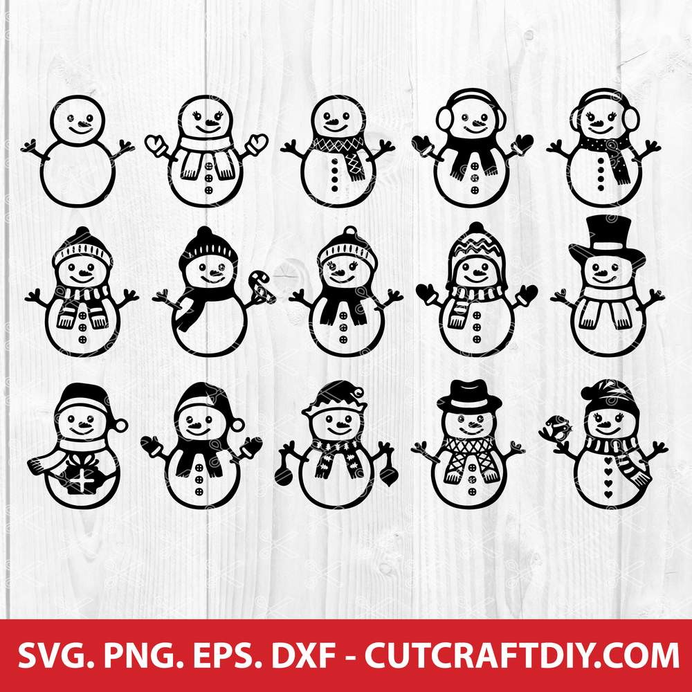Snowman SVG Bundle