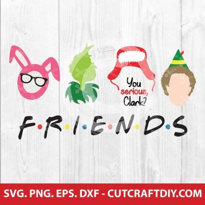 Christmas Friends SVG