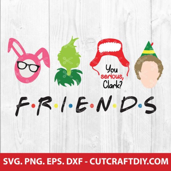 Christmas Friends SVG