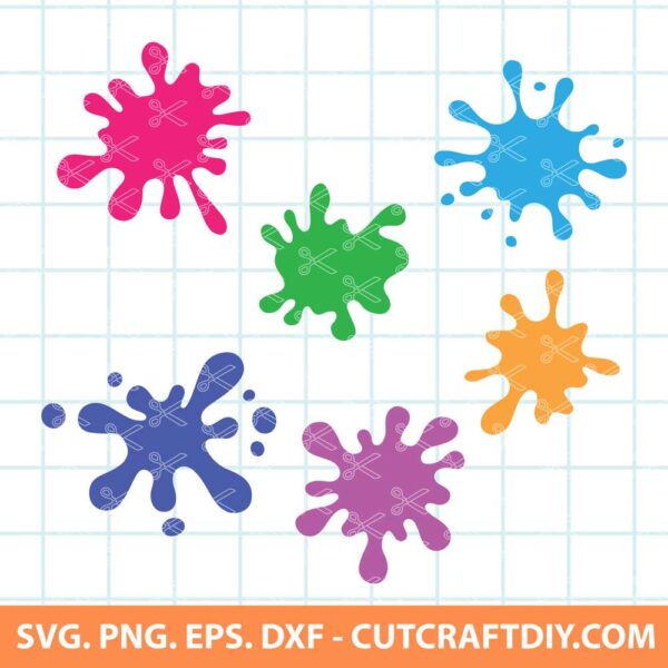 Paint Splatter SVG