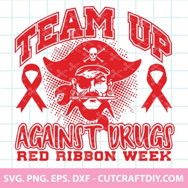 Red Ribbon Week SVG