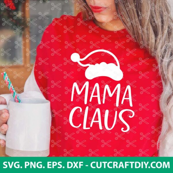 Mama Claus Svg